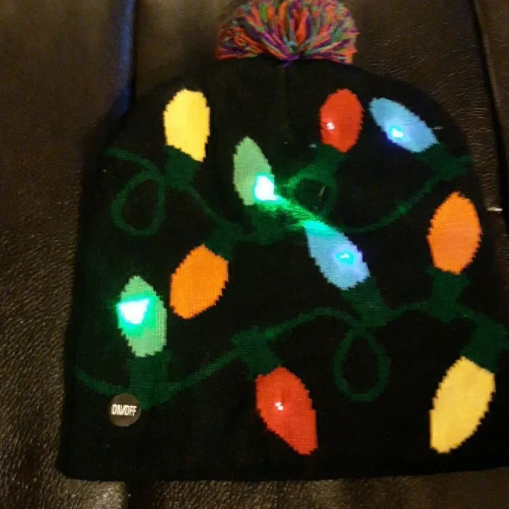 Christmas Lights Hat